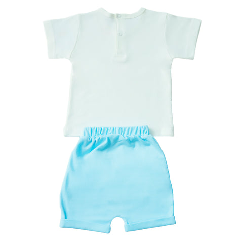 "Rock Star" Turquoise Boys Pajamas