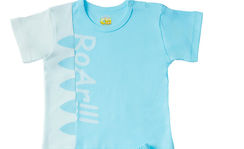 Shark Boys turquoise Pajamas